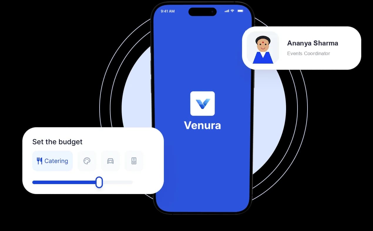 Venura catering app